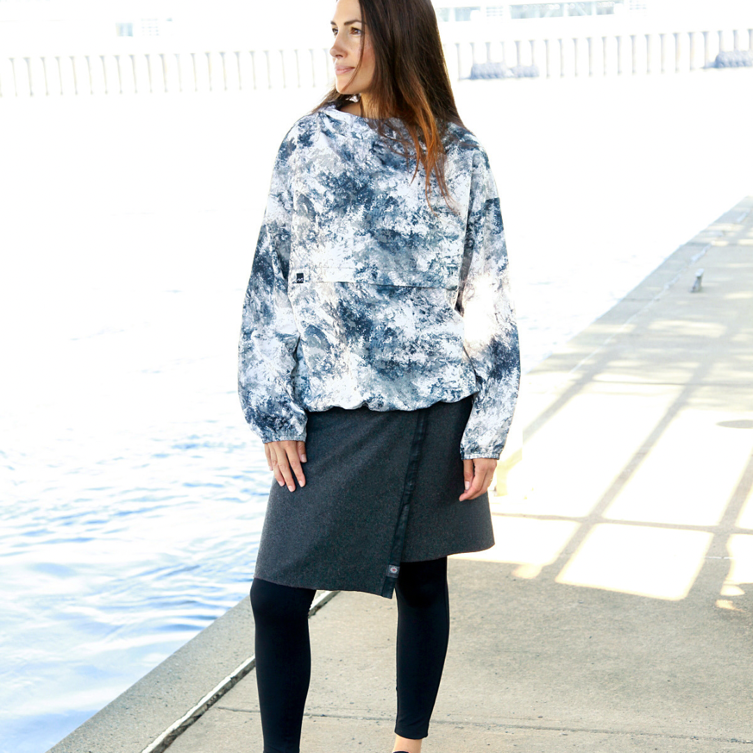 TUKUAN 4-14 knee length in colour grey